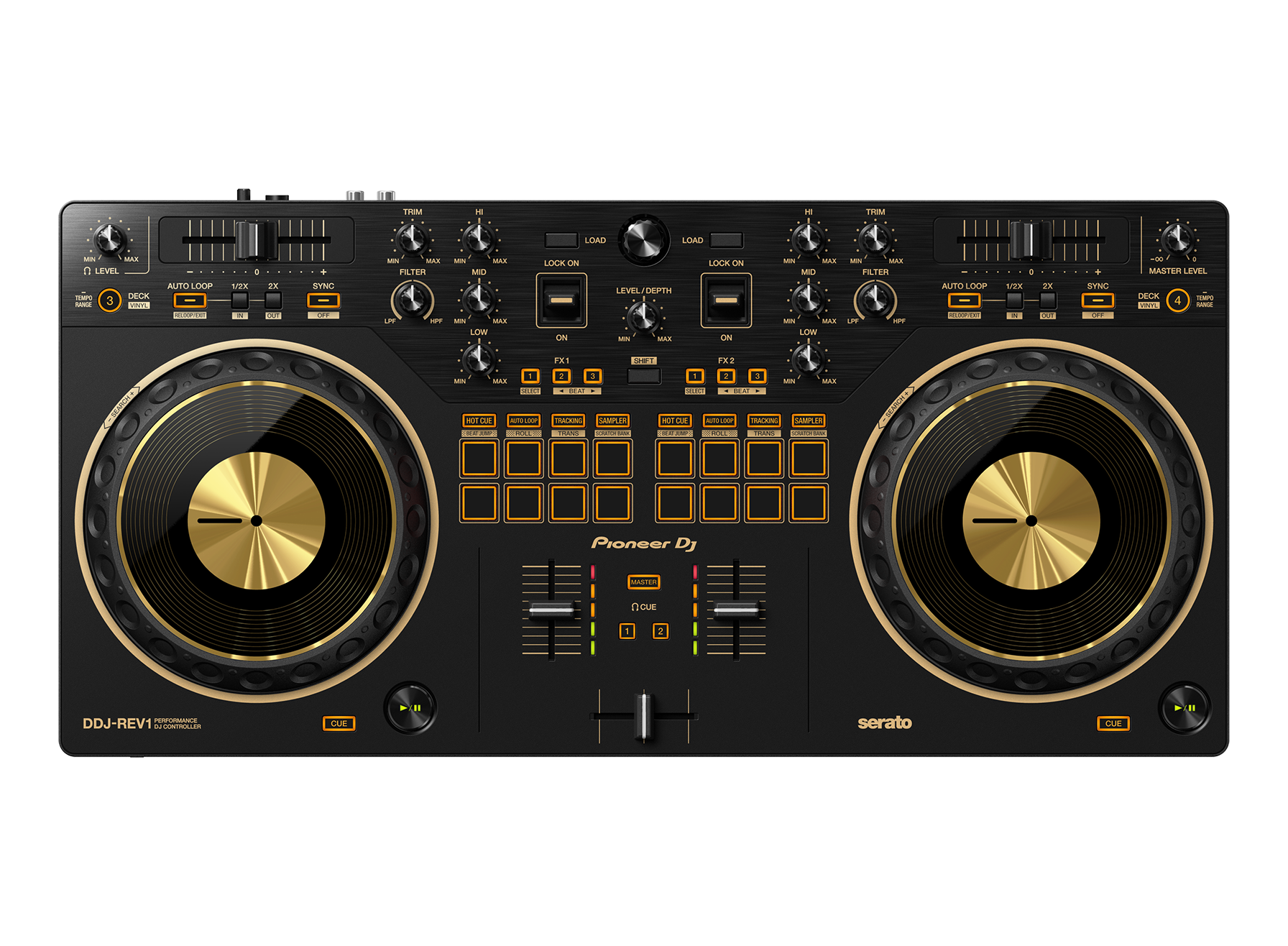 2024年製 Pioneer DJ DDJ-REV1 コントローラー DDJ-REV1-N - Scratch style 2-channel DJ controller for