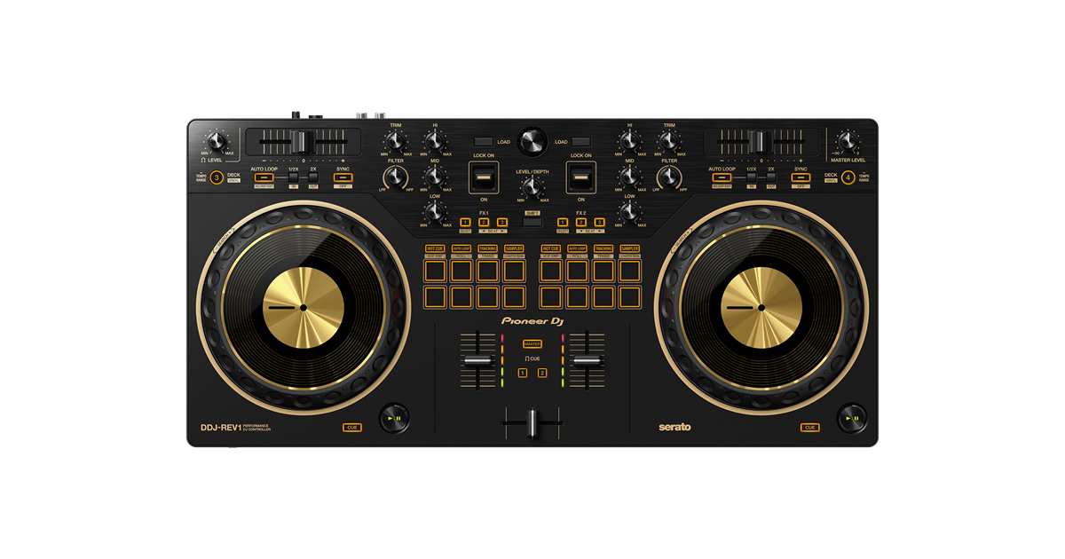 Pioneer DJ DDJ-REV1-N (已存档): 所有规格与功能 Pioneer DJ DDJ-REV1-N (已存档): 所有规格与功能