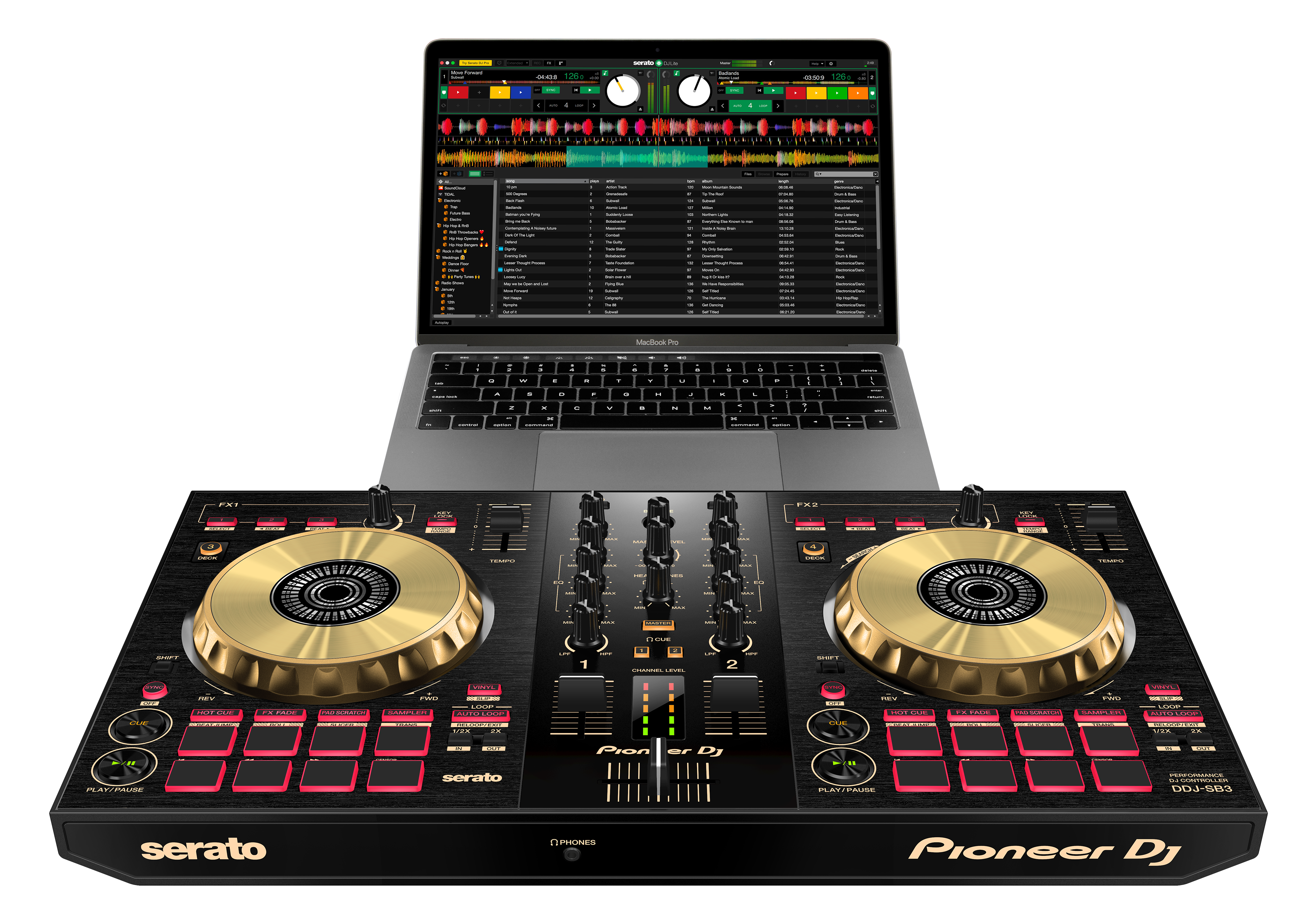 Pioneer Dj Ddj Sb3 N Video Images Pioneer Dj Usa