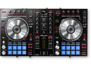 DDJ-SR (已存档) Portable 2-channel controller for Serato DJ Pro