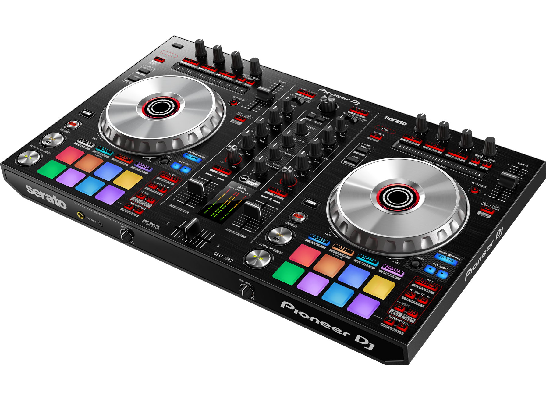 DDJ-SR2 (archived) 2-channel performance DJ controller for Serato DJ Pro  (black) - Pioneer DJ