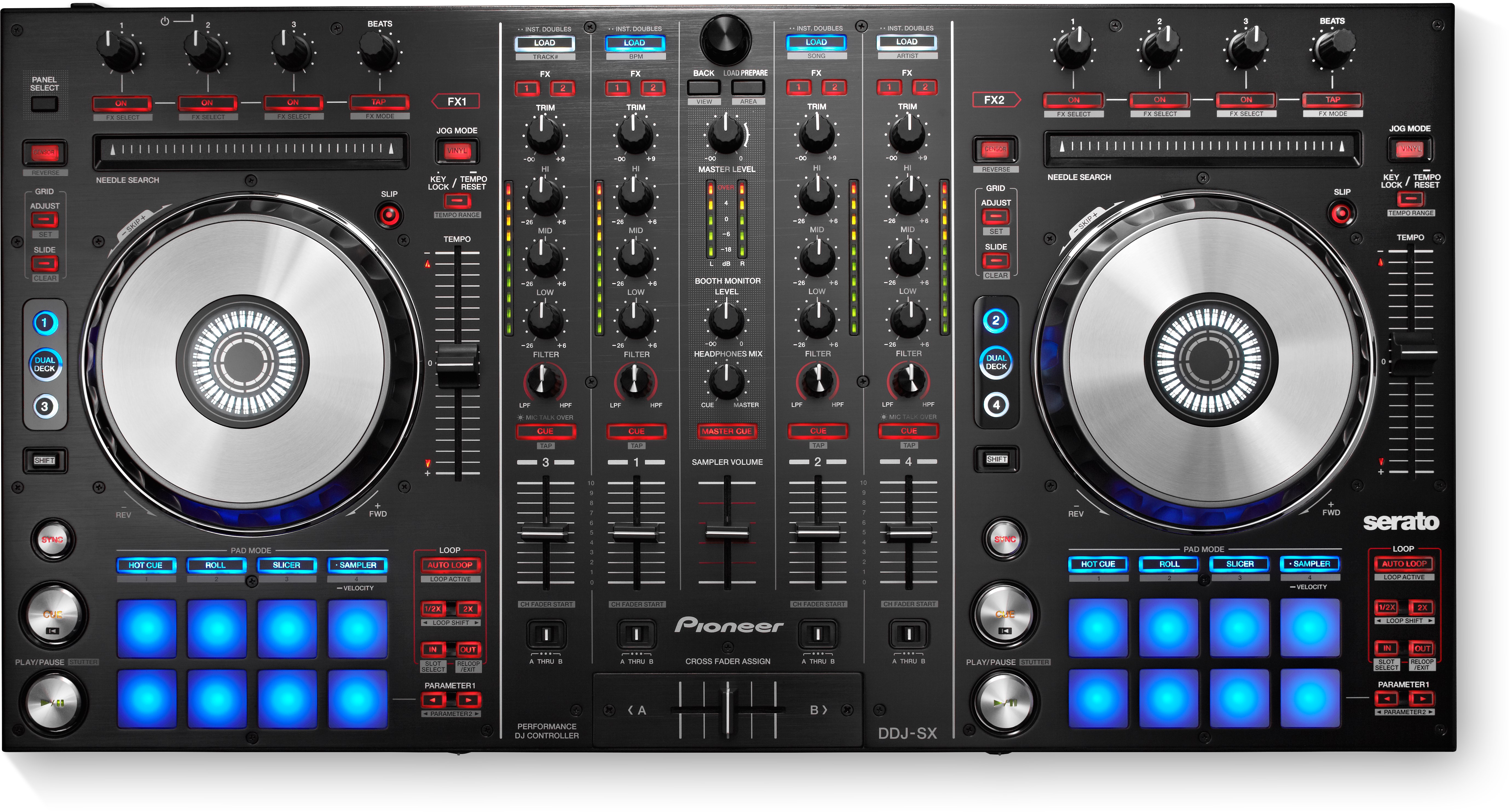 Pioneer Pro DJ DJ DDJ-SX3 Performance 4 channel controller