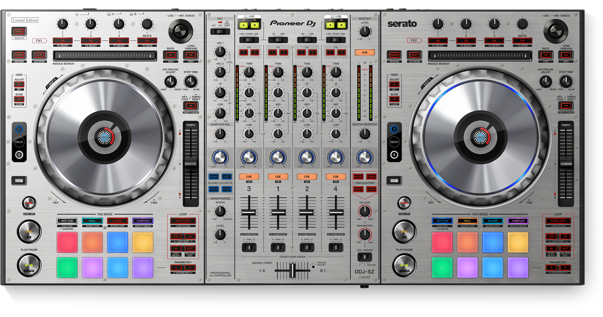 DDJ-SZ-S (archived) (silver) - Pioneer DJ