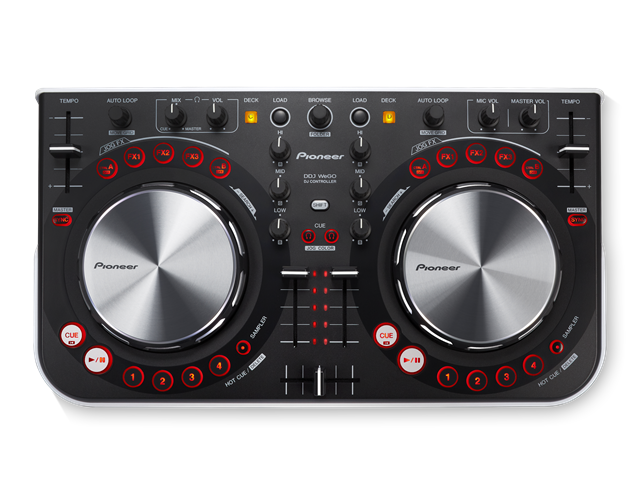 Pioneer DDJ-WeGO2 DJコントローラー DDJ-WeGO2-K (archived) Multi-colour, compact DJ software