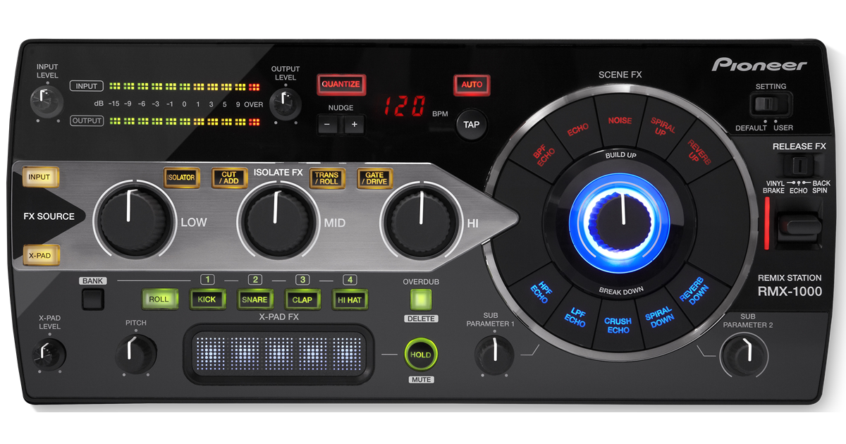 Pioneer RMX-1000 DJエフェクター最強アイソレーター注意説明あり RMX-1000 Professional DJ effector & sampler (black) - Pioneer DJ