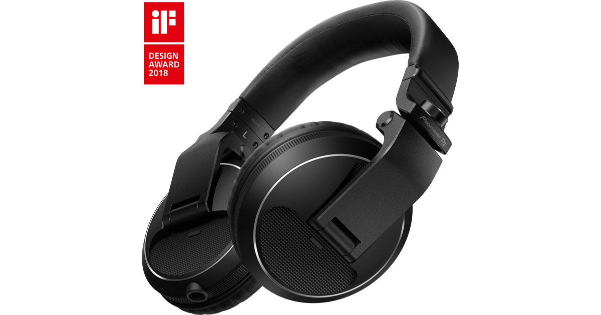 HDJ-X5 Over-ear DJ headphones (black) - Pioneer DJ | DJ-Kopfhörer