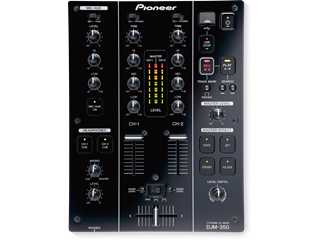 DJM-350 (archived) 録音機能搭載 2ch DJミキサー (black) - Pioneer DJ