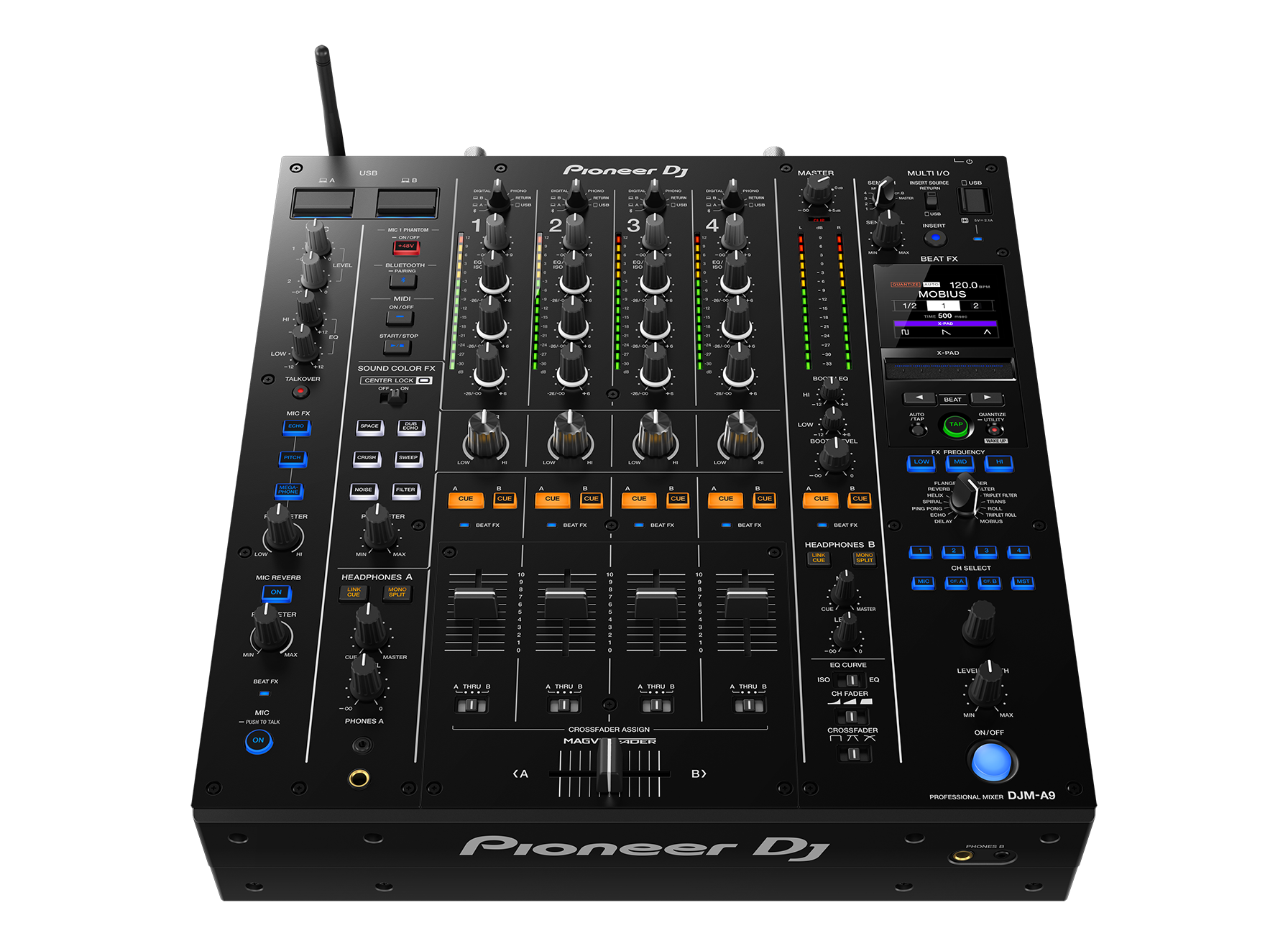 Pioneer DJ DJM-A9 in 5 minutes and Video reviews