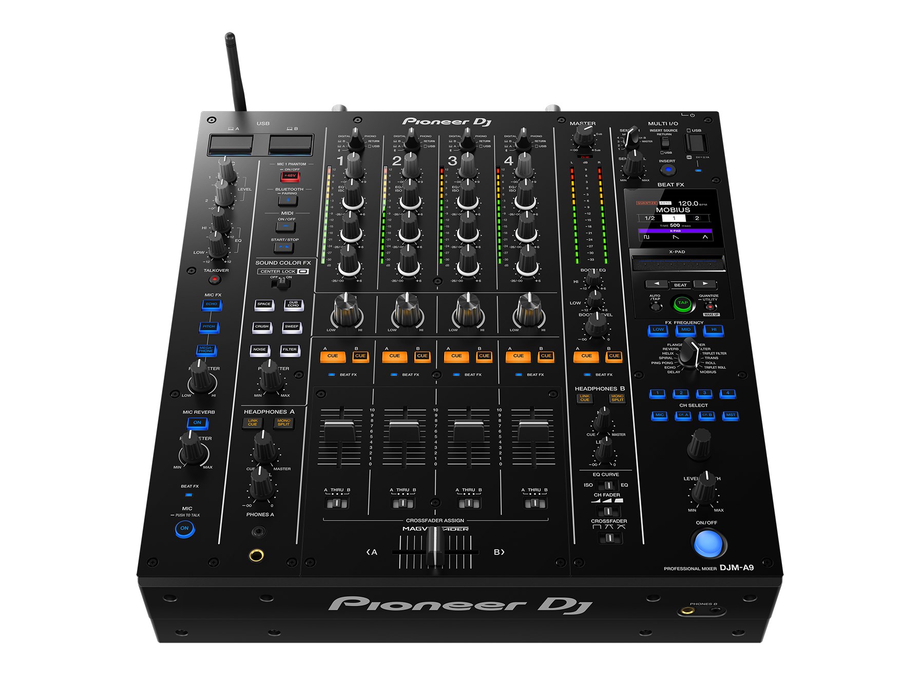 DJM-A9 - 4-channel professional DJ mixer (black) DJM-A9 - 4-channel professional DJ mixer (black)