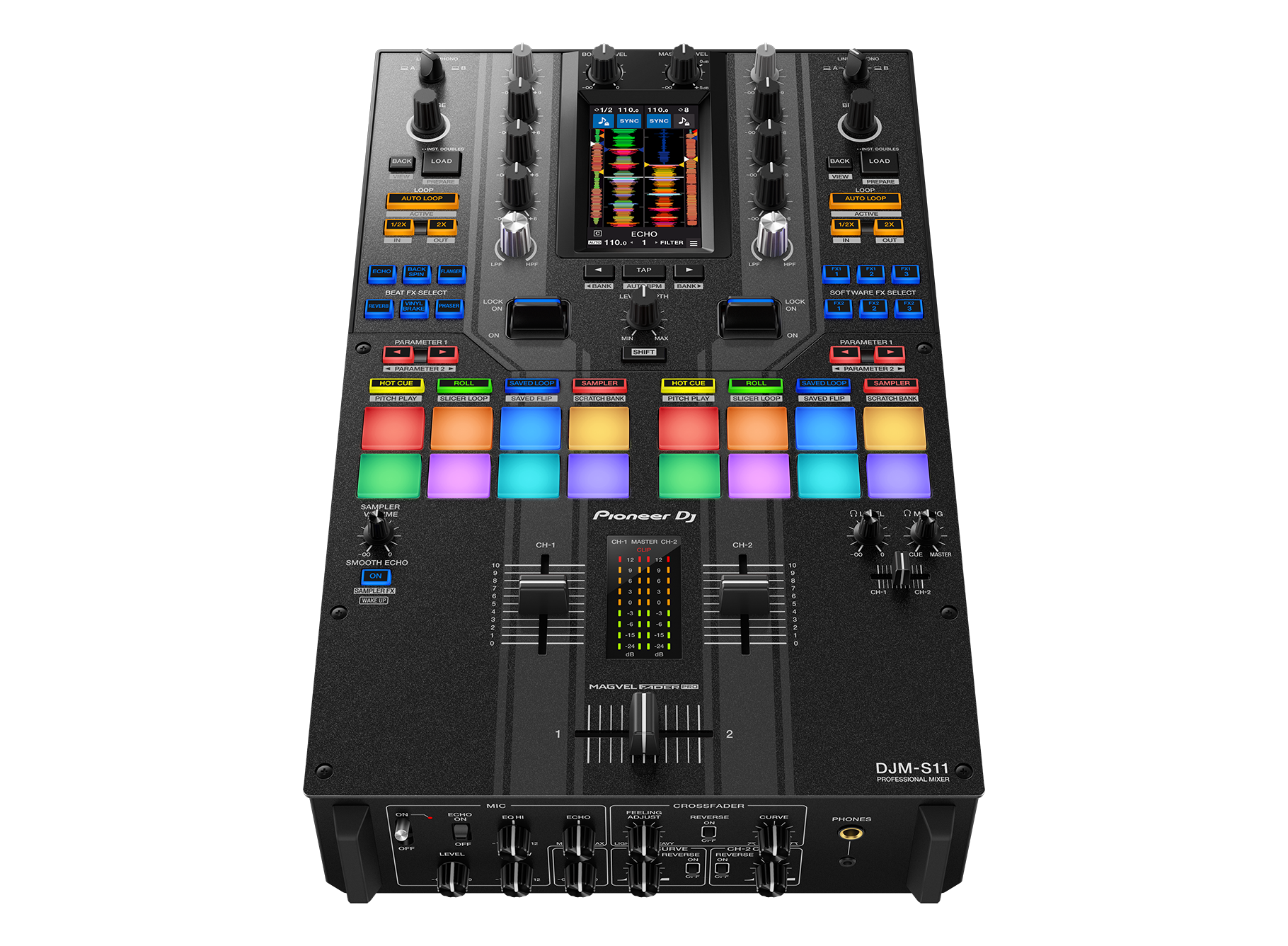 DJM-S11-SE - Professional scratch style 2-channel DJ mixer 