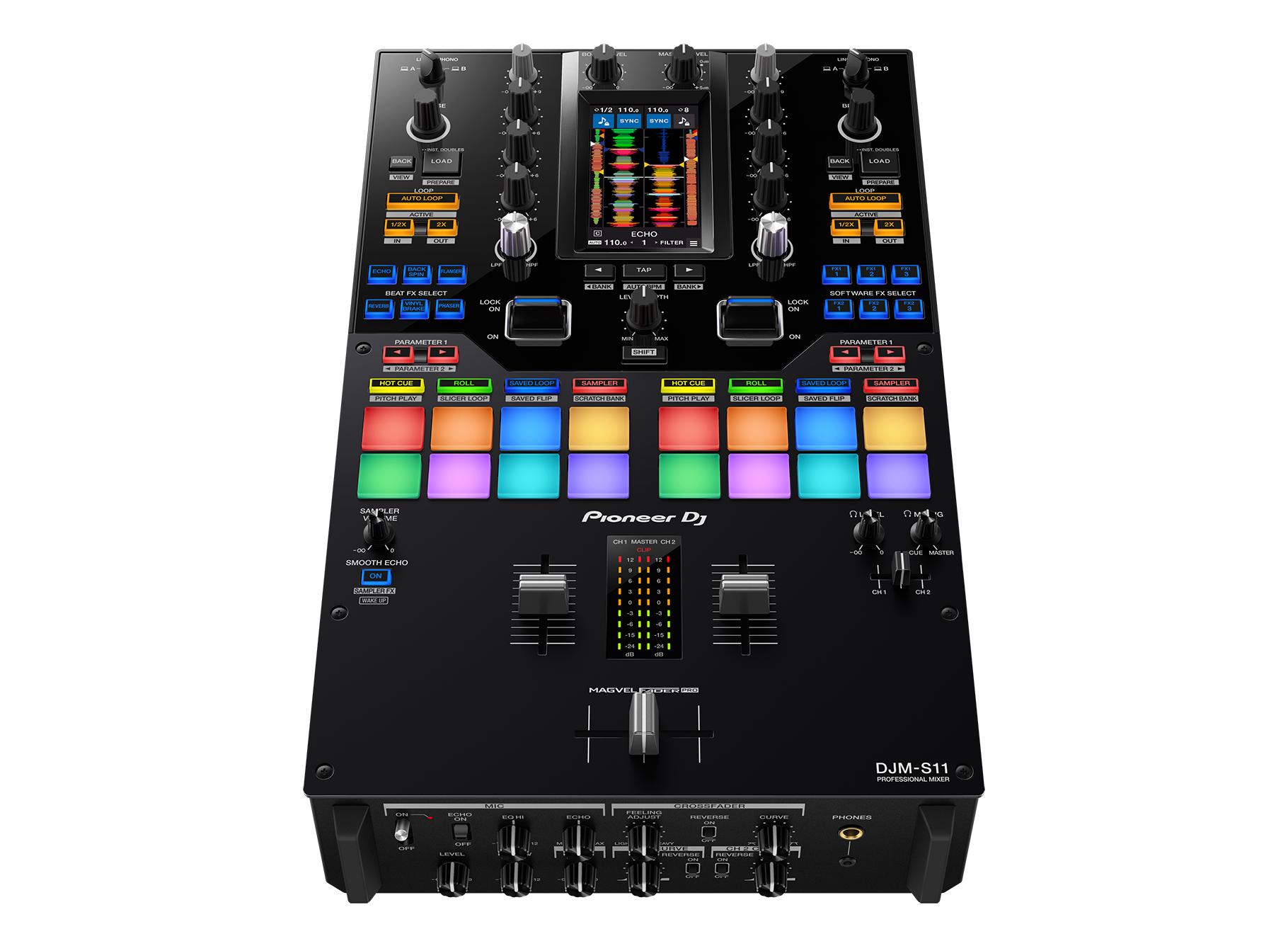 【在庫一掃】 style scratch Professional - DJM-S11 2-channel (Black) mixer DJ DJ機材
