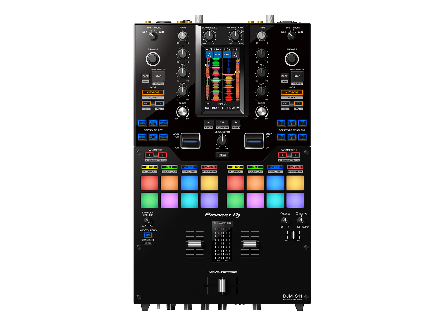 DJM-S11-SE - Professional scratch style 2-channel DJ mixer