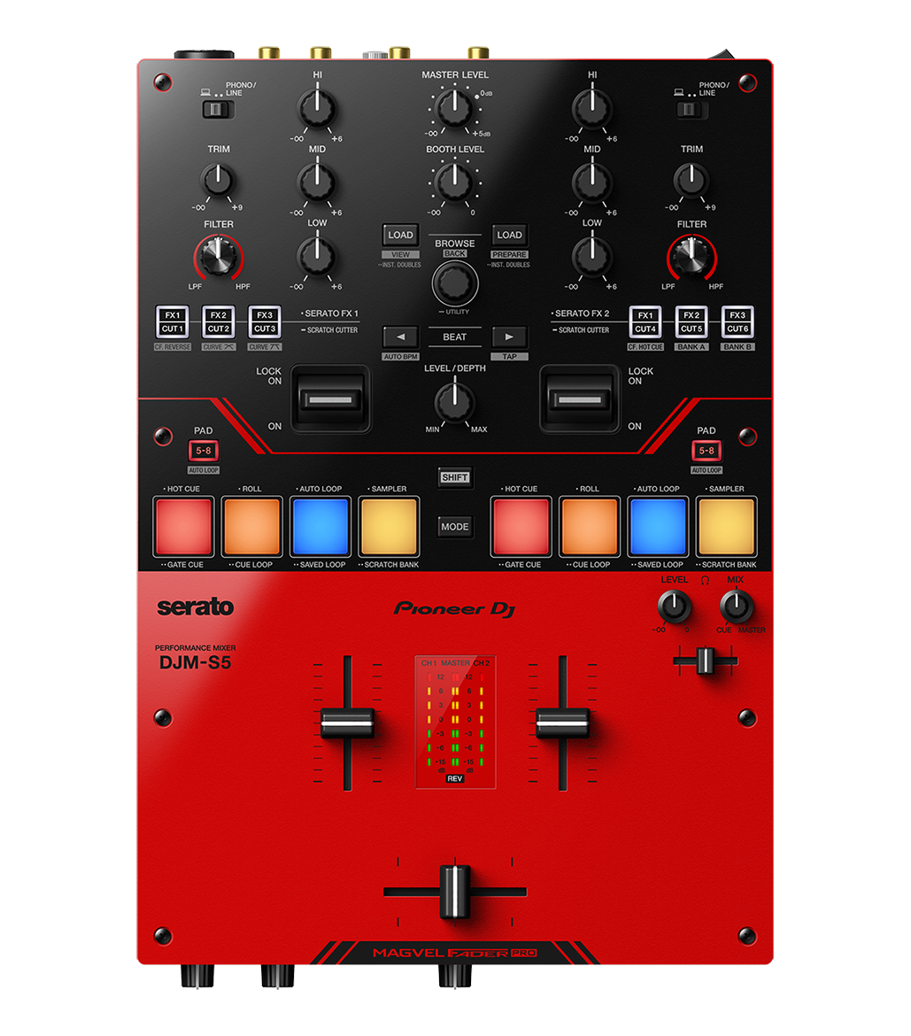 DJM-S5 top panel