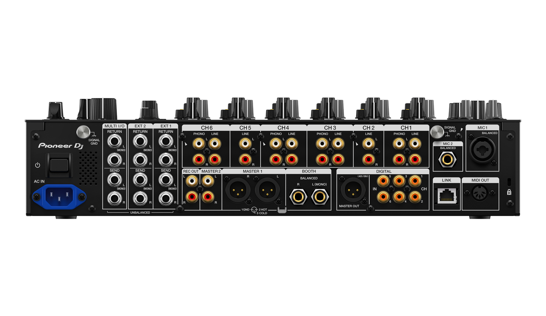 DJM-V10-LF ロングフェーダー搭載 クリエイティヴスタイル 6ch DJM-V10-LF ロングフェーダー搭載 クリエイティヴスタイル 6ch