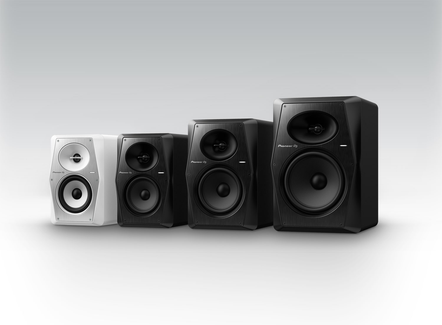 VM-50-W - diffusore monitor attivo da 5” (bianco)