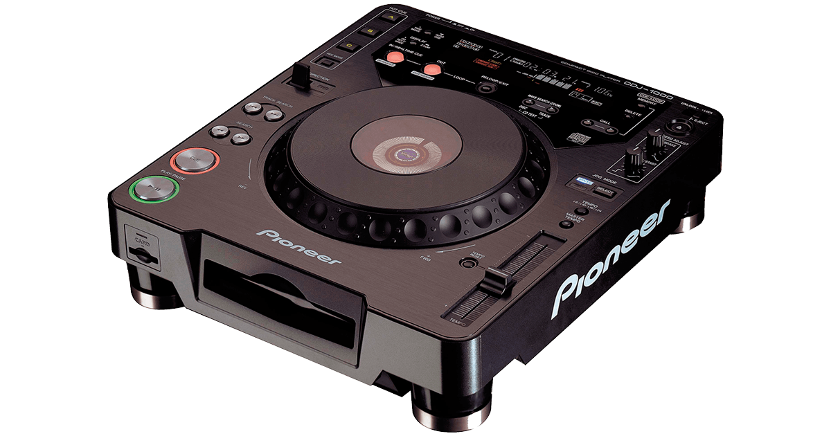 全国総量無料で turntable Digital (archived) CDJ-1000 (black) DJ Pioneer - CDデッキ