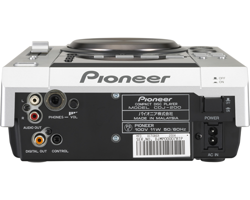 Pioneer DJ CDJ-200 (archived): Video & Images - Pioneer DJ Global
