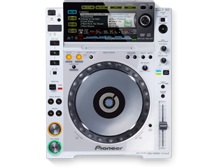 CDJ-2000-W (archived) Pro-grade digital DJ deck (white) - Pioneer DJ