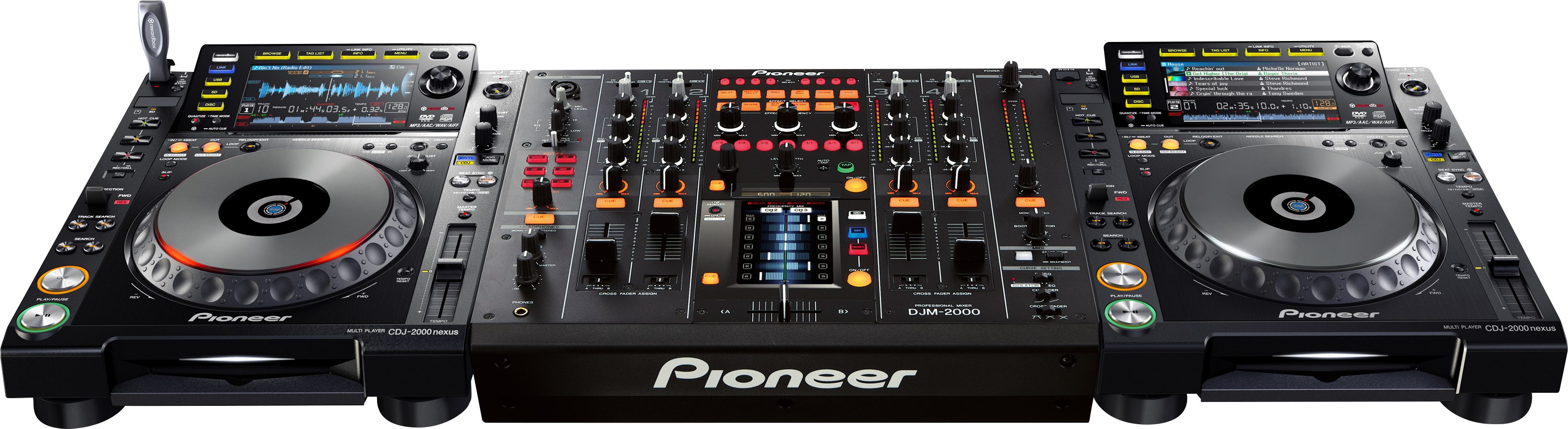 CDJ2000NXS (archivé) CDJ2000 nexus Station DJ numérique de niveau