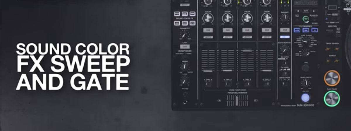NXS2 Basics - Sound Color FX Sweep and Gate