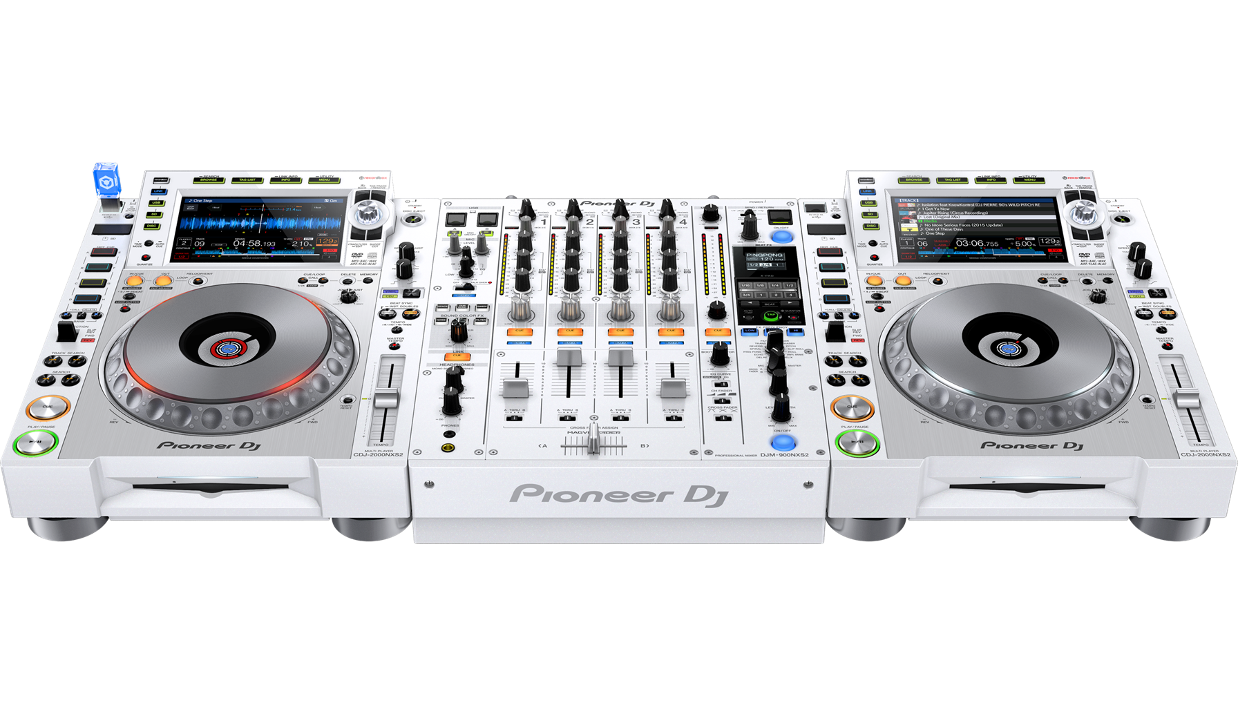 CDJ-2000NXS2-W (archived) Professional DJ multi player with disc 