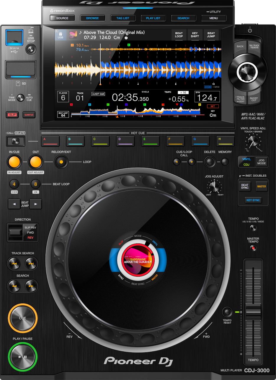 CDJ-3000 - Professional DJ multi player