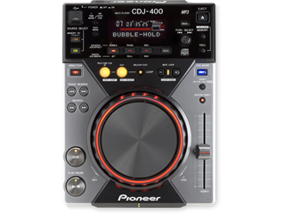 CDJ-400 (archived) Digital CD deck with MP3 and USB audio (black 