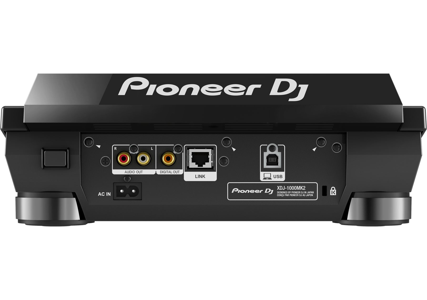 XDJ-1000MK2 Performance DJ multi player (black) - Pioneer DJ