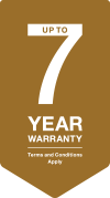 7 Year Warranty 