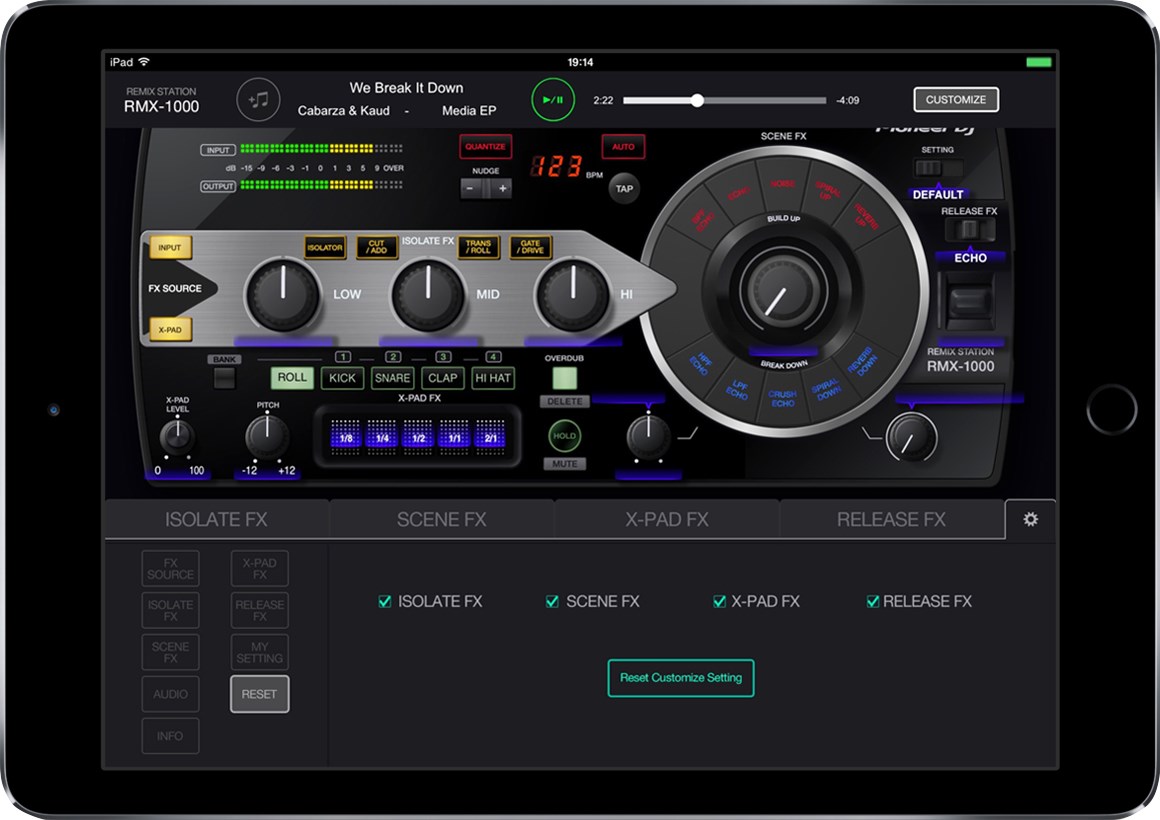 Pioneer DJ RMX1000 for iPad Imágenes y Vídeos Pioneer DJ América Latina
