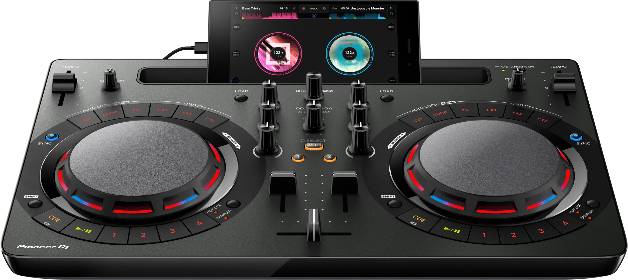 WeDJ for Android Mobile DJ app for Android™ (DJ app) Pioneer DJ