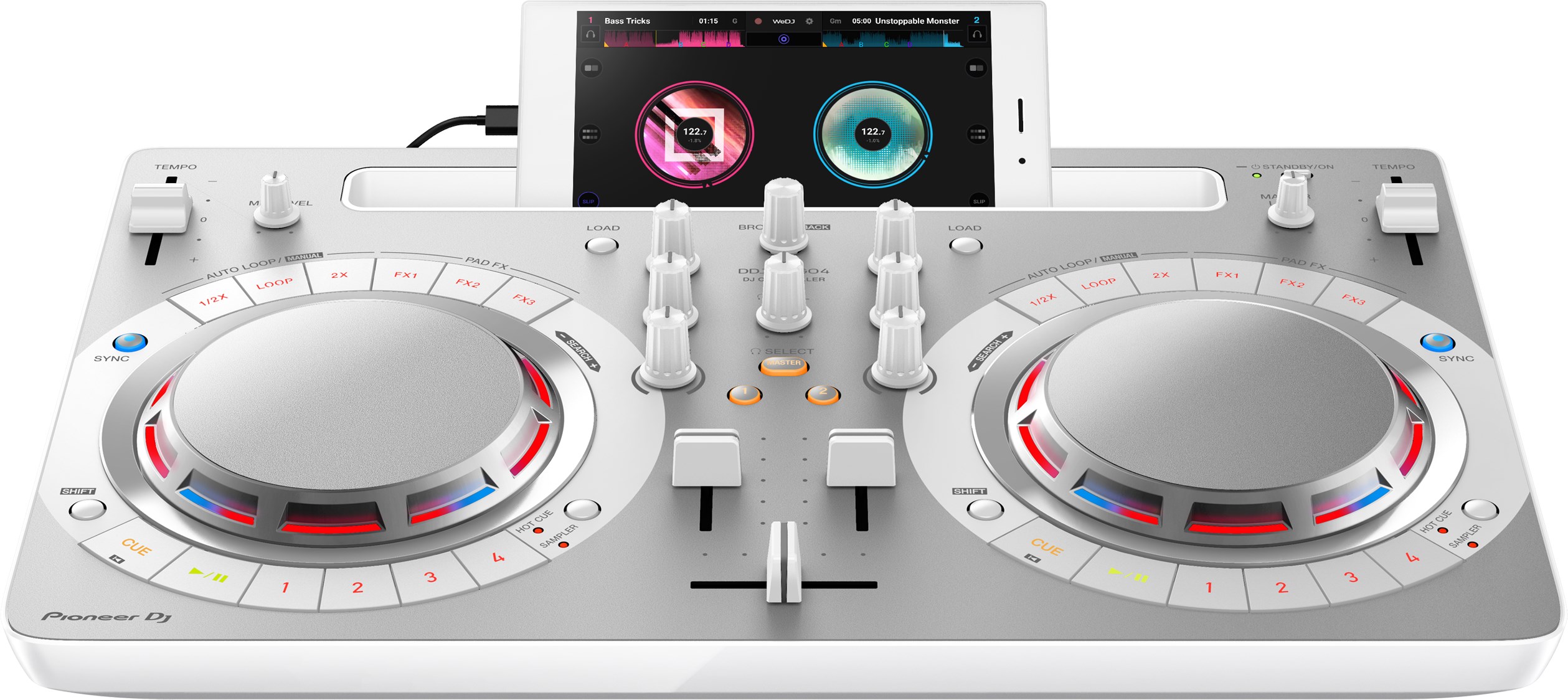 WeDJ for Android Mobile DJ app for Android™ (DJ app) Pioneer DJ