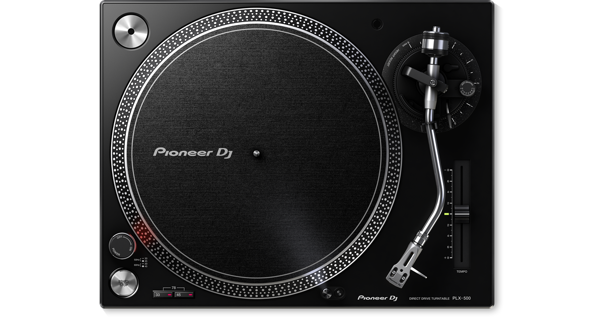 PLX-500 Direct drive turntable (black) - Pioneer DJ
