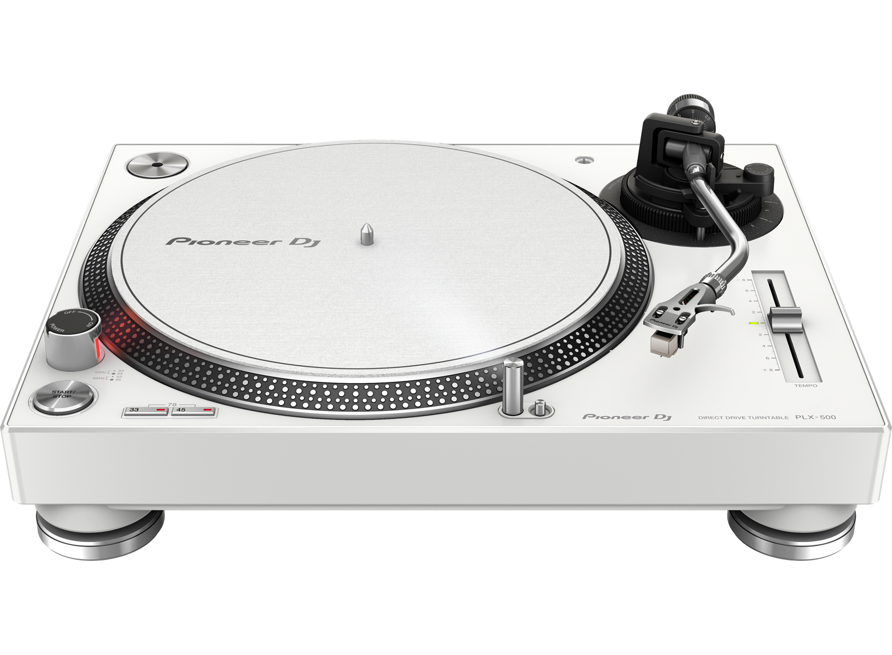 PLX-500-W ダイレクトドライブターンテーブル (white) - Pioneer DJ