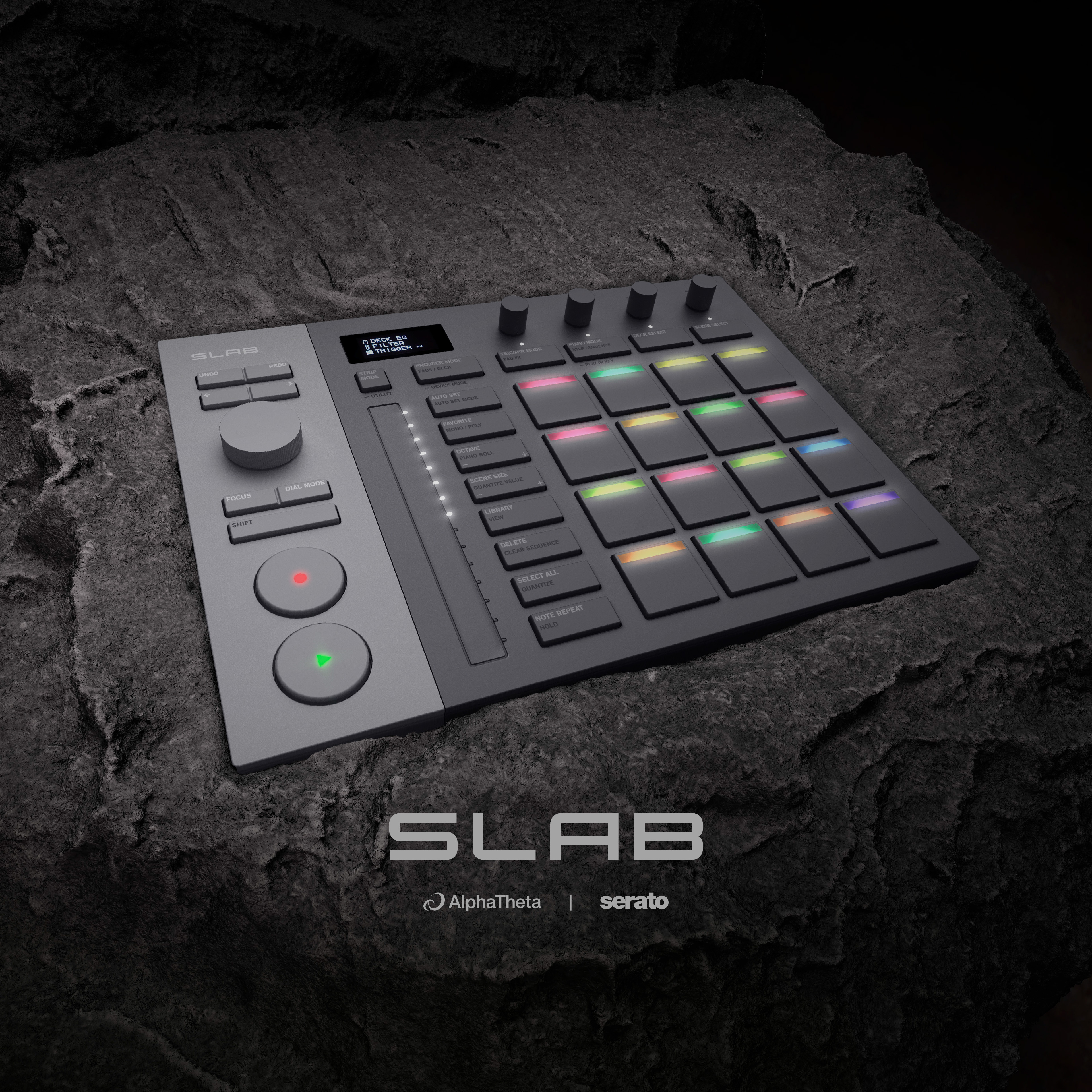 SLAB - Serato Studio専用MIDIパッドコントローラー